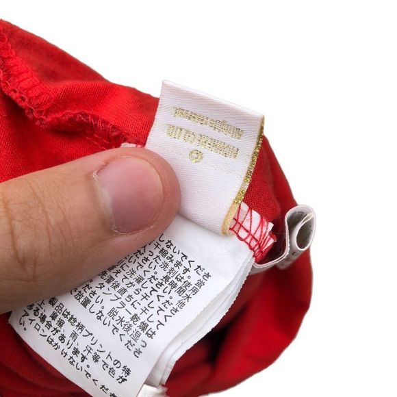 A Bathing Ape Bape X Champion T Shirt Red Camo Small - Picture 7 of 16